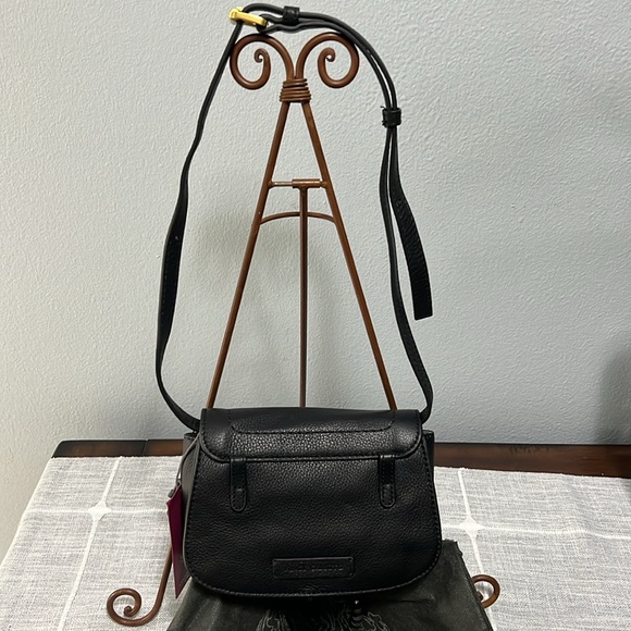 BNWT Vince Camuto Cory Leather Belt Bag in Jet Black - Picture 6 of 11